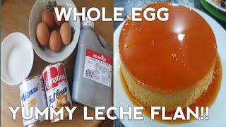 Whole Egg Leche Flan | Super Easy and Yummy