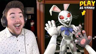 PLAY AS VANNY MOD!!! | Five Nights at Freddy’s: Security Breach (Mods)