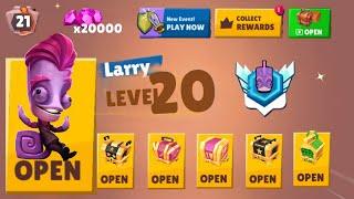 Zooba Squad 20 Larry Full Maxed Gameplay Upgrade x6700 Crate Unlock