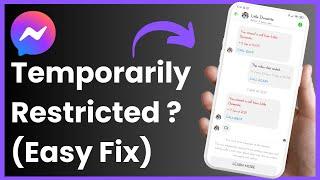 Fix Messenger Send Failed  - You're Temporarily Restricted ! [EASY STEPS]