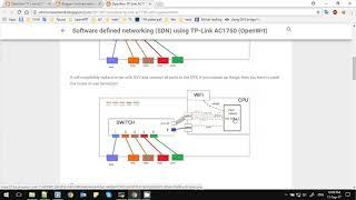 Openflow TP-Link AC1750 with OpenWrt