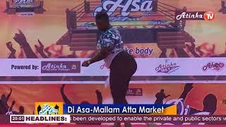 WINNER OF DI ASA AT MALLAM ATTA MARKET SHAKING BODY