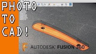 How to Create a CAD Model from a Photo in Fusion 360! FF96
