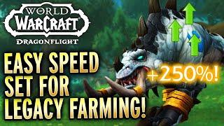 200%+ Run Speed Fast and Cheap! Great For Transmog Farming in The War Within! World of Warcraft