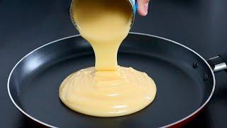 Just condensed milk and a frying pan. The dessert is ready in 10 minutes