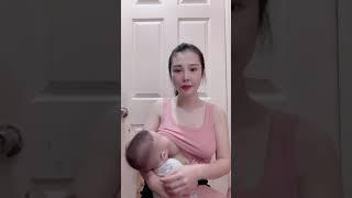 2 Breastfeeding: Feeding a Baby with Pretty Mother Part 71 #beautiful #breastfeeding #amazing