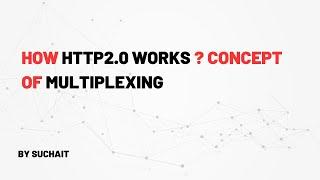 How http 2 works |  TCP Connection Multiplexing | Why it is faster than http 1.0