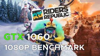 RIDERS REPUBLIC BENCHMARK | GTX 1060 | RYZEN 7 2700 STOCK