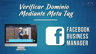 Verificar Dominio con Meta Tag en Business Manager de Facebook