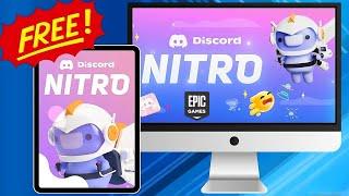  FREE DISCORD NITRO 2024 | How to GET 1 Month of Nitro |  Promoted by Epic Games x Discord