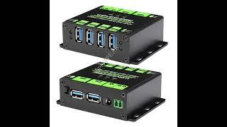 Spotpear Industrial Grade Multifunctional USB HUB Extending 4x USB ports Switchable Dual Hosts