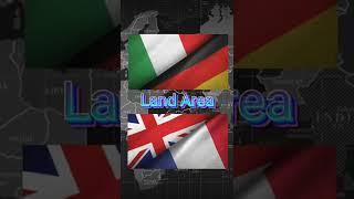 France and Uk vs Germany and Italy [Extreme Comparison] #shorts #flags #edit #onlyeducation