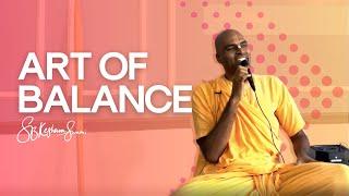 Art of Balance | S.B. Keshava Swami at @UCTSouthAfrica, May 2024