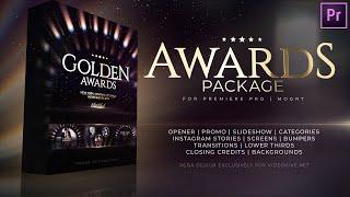 Awards Pack | Opening Ceremony Template for Adobe Premiere Pro | MOGRT