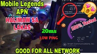 COMPLETE SETUP APN FOR MOBILE LEGENDS APN 2021(ANG LAKAS NG APN NA TO)