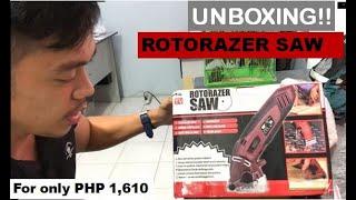 UNBOXING!! ROTORAZER SAW 400W