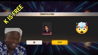 How To Buy K Character  Free | Buying Character Is Free #shorts #freefire #freefireshorts #viral