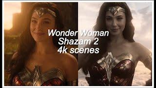 Wonder Woman 4K (shazam 2) HOT/BADASS SCENEPACK