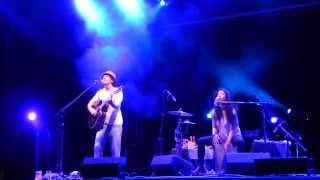 Back To The Earth (NEW SONG) -Jason Mraz & Mona Tavakoli, Warsaw, POLAND, 21-08-2013