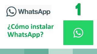 1.  Cómo Instalar WhatsApp