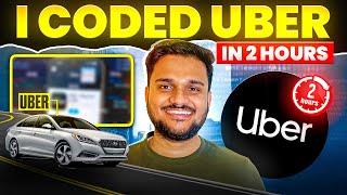 I coded my own Uber App in just 2 hours