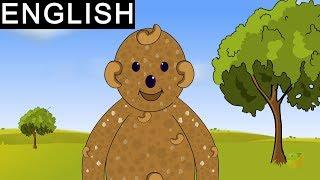 Gingerbread Man - Fairy Tales In English - Animated / Cartoon Stories For Kids