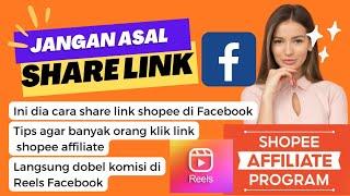 CARA SHARE LINK SHOPEE AFFILIATE DI FACEBOOK 2023 || CARA MEMBUAT KOLEKSI DI SHOPEE AFFILIATE