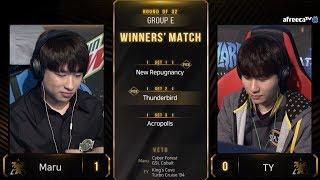 [2019 GSL S3] Ro.32 Group E Match3 Maru vs TY