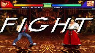 NICK54222 MUGEN: Terry Bogard VS Geese Howard (Rematch)