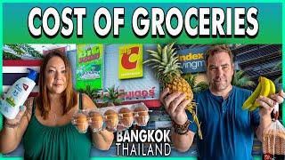 What is The PRICE of Groceries in Thailand??? 