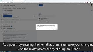 How to schedule a webinar and link to outlook | U Webinar Tutorial