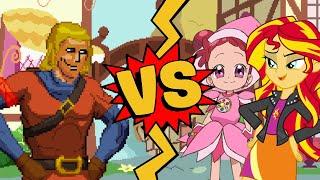 M.U.G.E.N Battles | Dink Smallwood vs Doremi Hakuraze/Sunset Shimmer