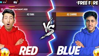 Rad Vs Blue Colours Battle In Free fire - Garena Free Fire