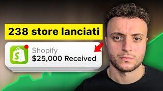 Ho lanciato 238 ECOMMERCE...questa è la mia STRATEGIA VINCENTE