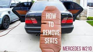 How to Remove Seats on a Mercedes W210 E Class