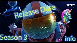 Fortnite Battle Royale Season 3 Release date info