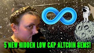 FIVE NEW 1000X HIDDEN LOW CAP ALTCOIN GEMS!!! (DON'T MISS OUT!)