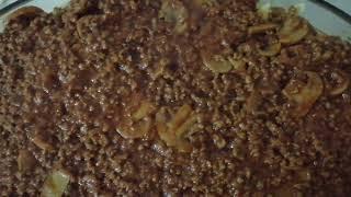 MACARONI W/MEET&MUSHROOM //ASERETH VLOGGER #MACARONI#MEET#MASHROOMFORLUNCH IN#SHORT VIDEO