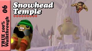 Snowhead Temple Walkthrough True 100% Zelda Majora's Mask | MM