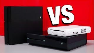 Console Wars: Xbox One vs PS4 vs Wii U (Round 6)
