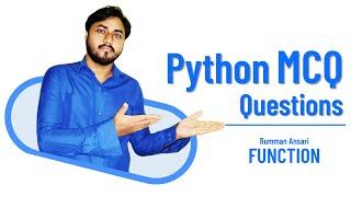 Python MCQ Questions with Answers - Function