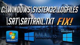 How to Fix SrtTrail.txt Log Error in Windows 10/8/7 - [2024 Tutorial]
