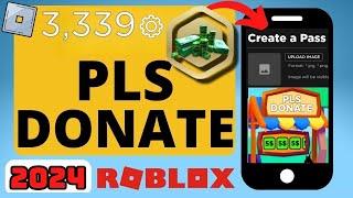  KAKO NAPRAVITI GAMEPASS U PLS DONATE ROBLOX MOBILE