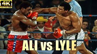 Muhammad Ali vs Ron Lyle | KNOCKOUT Legendary Boxing Fight | 4K Ultra HD