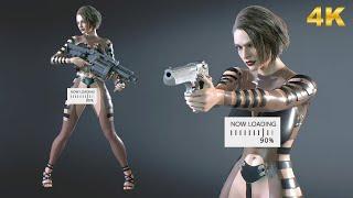 Resident Evil 3 | Jill Valentine | Transparent WAP Suit 4K | MangakaDenizGaming