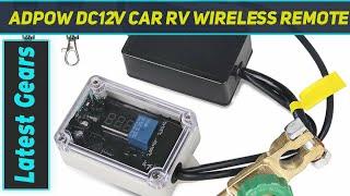 ADPOW DC12V Car RV Wireless Remote Control - Review 2023