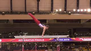 Sam Mikulak - Parallel Bars - 2018 World Championships - Events Finals