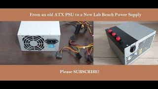 DIY Lab Bench Power Supply from an old ATX PSU | 3.3v 5v 12v output