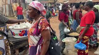 Ado Kasa market. Price of food stuff is right here