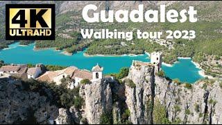 Guadalest Spain, walking tour 2023 - 4K